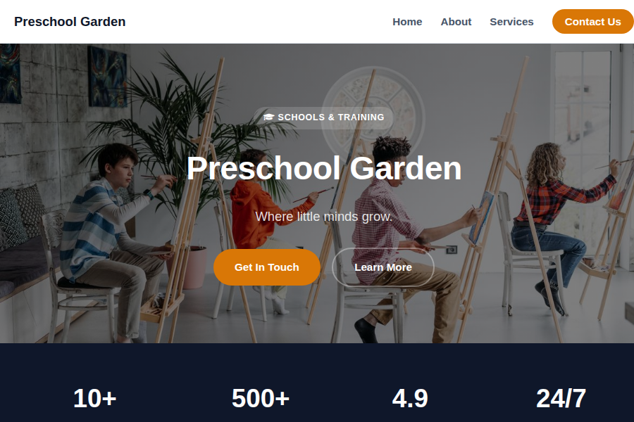 Preschool Garden