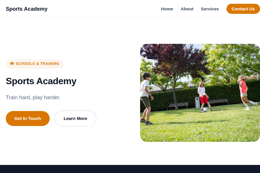 Sports Academy