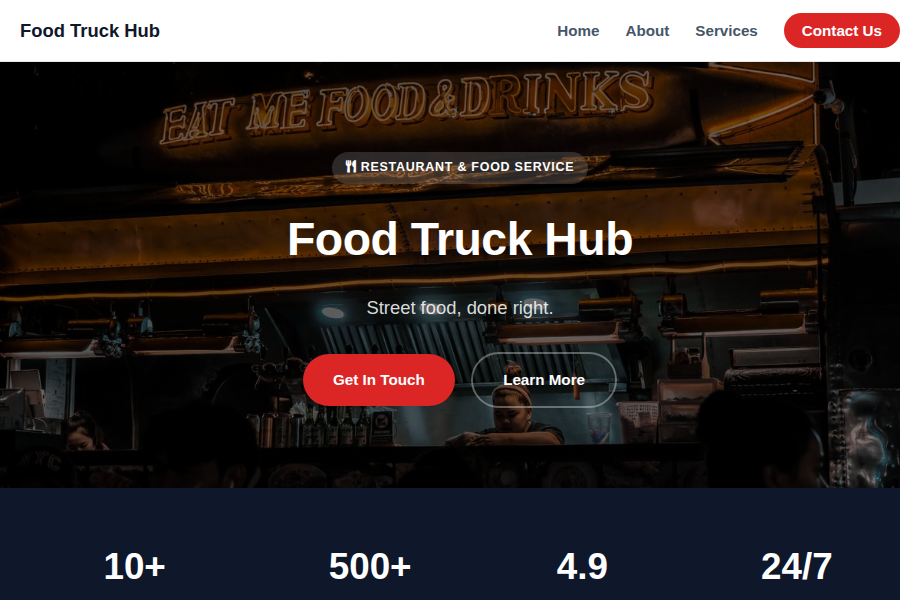 Food Truck Hub