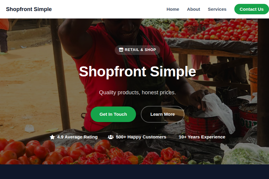 Shopfront Simple