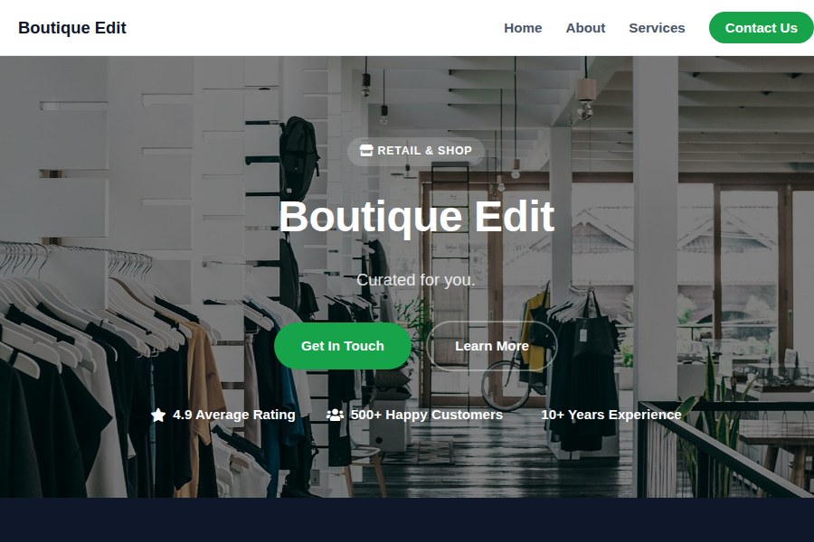 Boutique Edit